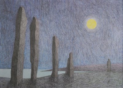 Ring of Brodgar, 2016 by Anna Phillips